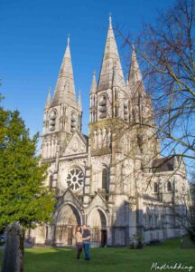 stop at St. Fin Barre's Cathedral on the free walking tour cork map of cork ireland